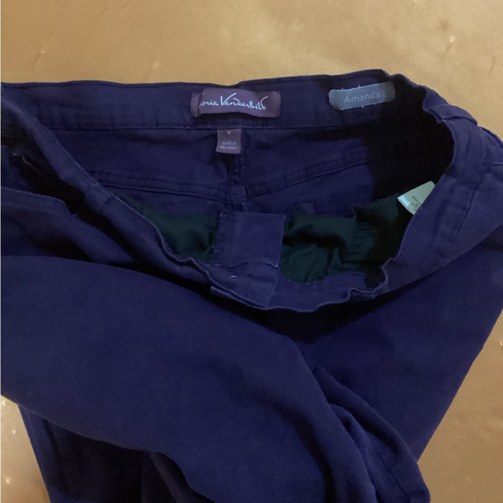 💜BOGO SALE💜Purple Gloria Vanderbilt jeans - Picture 3 of 3